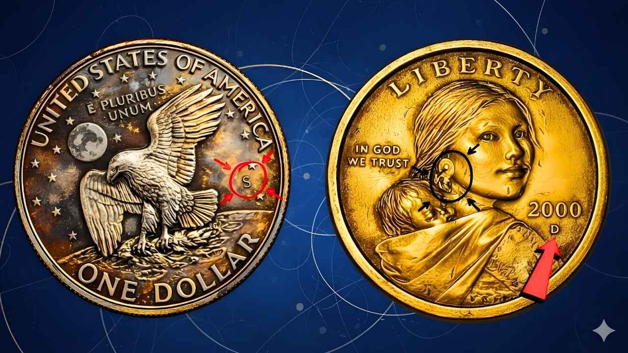Million-Dollar Coin Errors: Rare $1 Coins Still Found Today